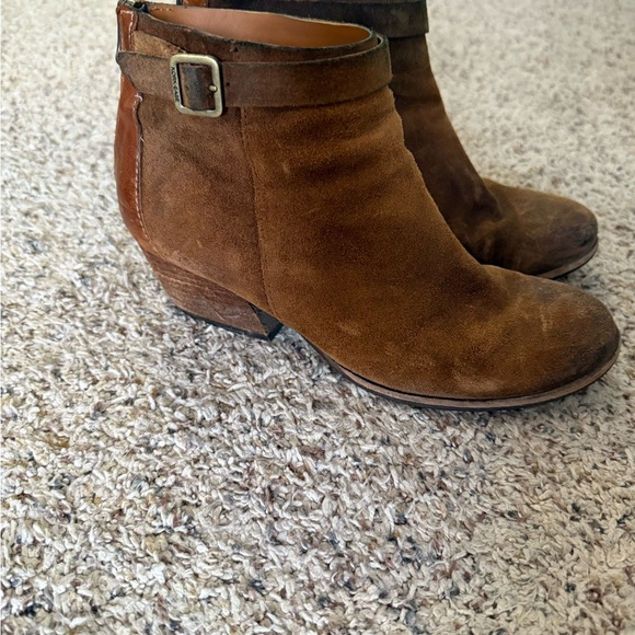 Kork-Ease Suede Mid (2-2.9 in) Heel Height Boots for Women - Picture 3 of 7